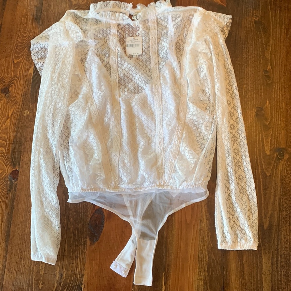 Free people lace bodysuit